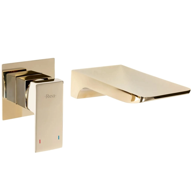 REA MASON Gold flush-mounted faucet