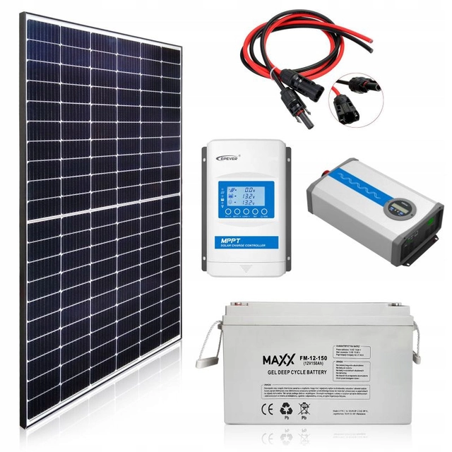 Kit Hors Réseau 230V 1500W + Module Photovoltaïque 380Wp - MerXu