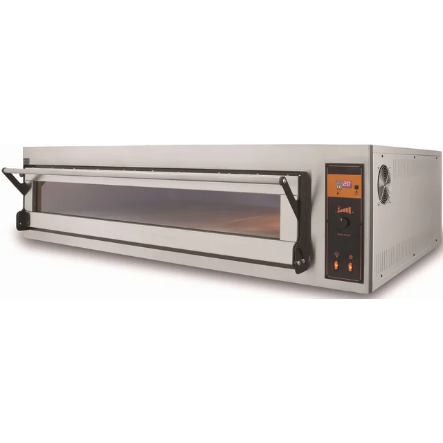 Electric modular chamotte bakery oven with a raised chamber 4x600x400 | BAKE D6H