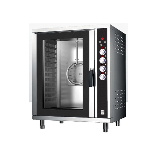 Convection and steam gas oven, digital, 10 GN1 / 1 trays