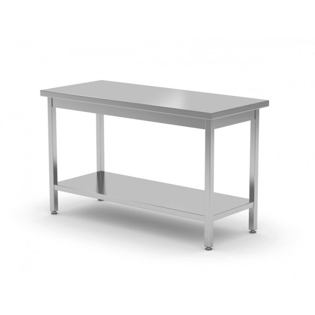 Central table with shelf 1600 x 800 x 850 mm POLGAST 112168 112168