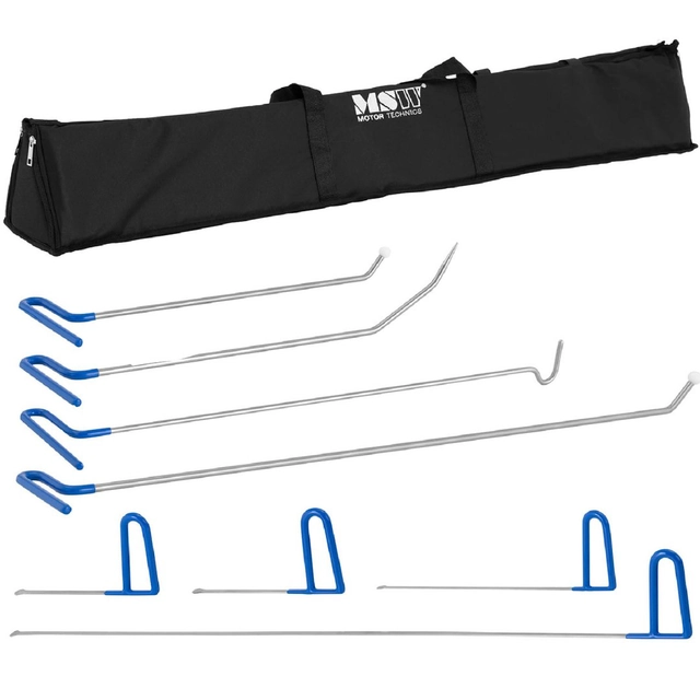 PDR repair kit for removing dents in the bodywork 8 rods