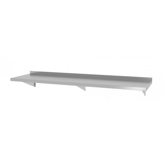 Hanging shelf on consoles, with three consoles 1600 x 300 x 250 mm POLGAST 382163-3 382163-3