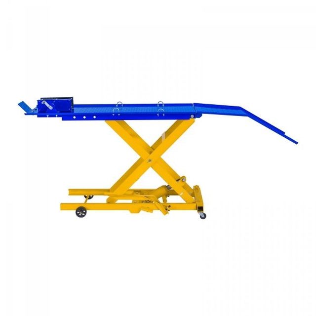 Motorcycle lift - 360 kg - 175 x 50 cm - ramp MSW 10060314 MSW-MHB-360-780