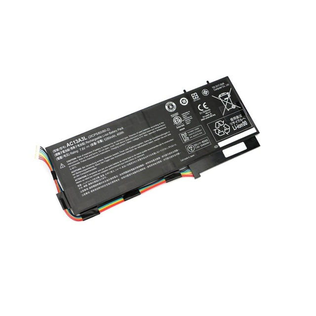 Mentor Laptop Battery compatible with Acer AC13A3L Li-Polymer 2 cells 7.6V 5280mAh