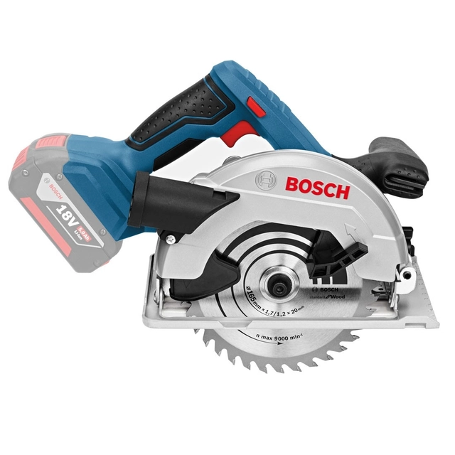 Circular saw with batteries Bosch GKS 18 V-57 - SOLO