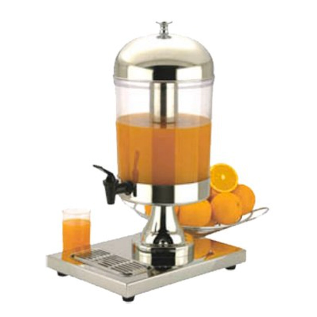 Refrigerated juice dispenser with 3x 18 liter capacity