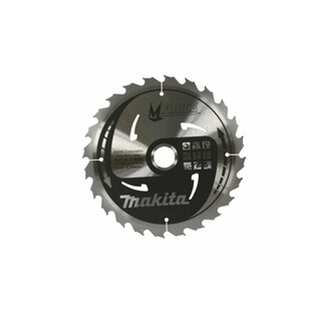 Makita circular saw blade 230 x 30 mm | number of teeth: 24 db | cutting width: 2,3 mm