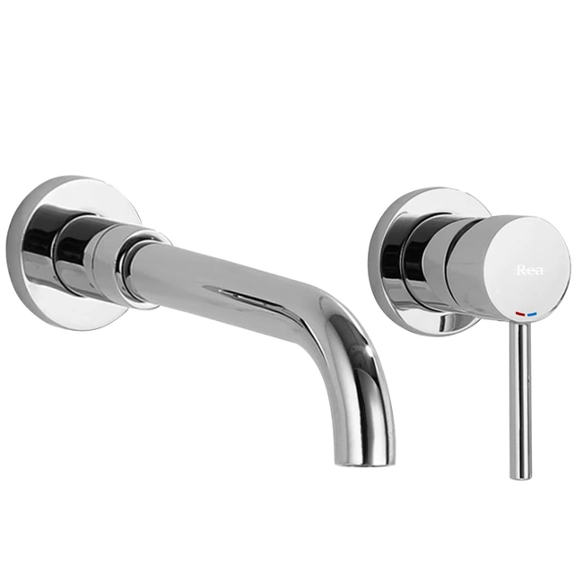 REA LUNGO long chrome faucet + BOX