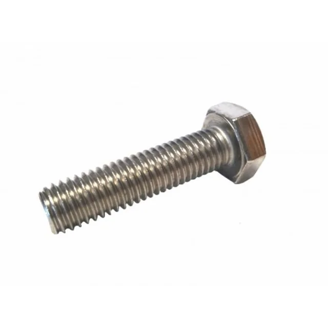 Hexagonal screw M10x20 DIN 933 A2 – 100 pieces photovoltaics