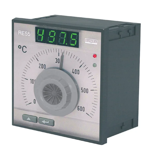 Lumel temperature controller RE55 0431008, PT100, 0...250°C, configurable, relay output