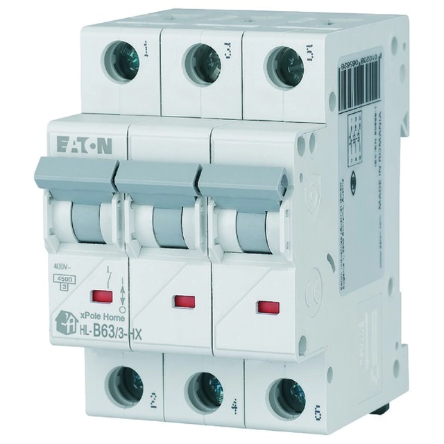 Circuit breaker 6kA HN-B63/3