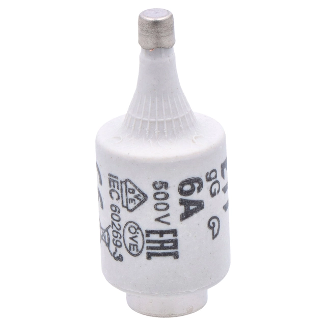 DII gG slow-acting fuse-link 6A 500V (BiWtz)