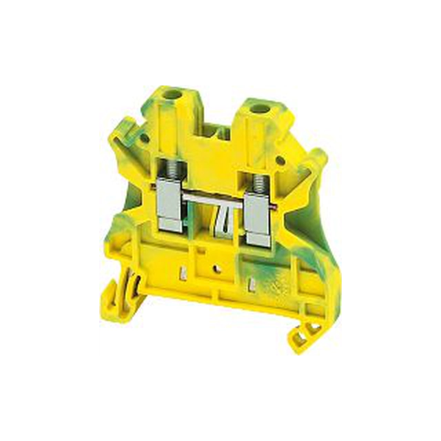 Schneider Protective connector 2-przewodowa 4mm2 green-yellow (NSYTRV42PE)