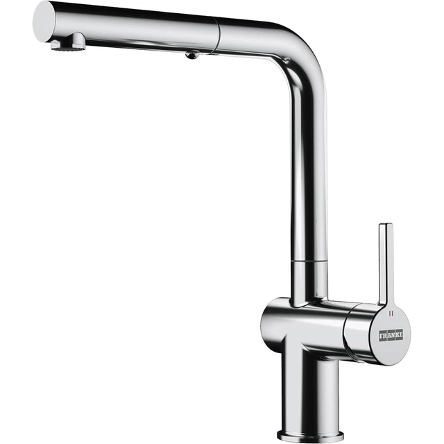 Sink faucet Franke Active L, with pull-out shower, chrome