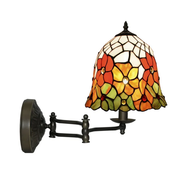 Viro Wall Sconce Multicolored Iron 60 W 20 x 32 x 28 cm