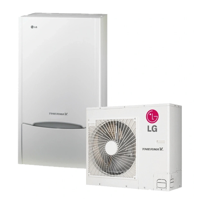 LG Therma V split heat pump 9 kW