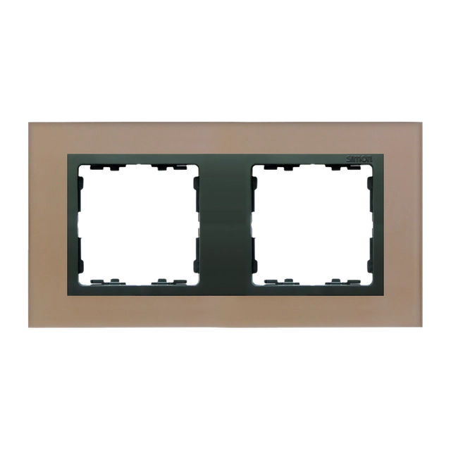 Cover frame for domestic switching devices Kontakt-Simon 82827-34 Simon 82  Detail / Nature / Sense Plastic