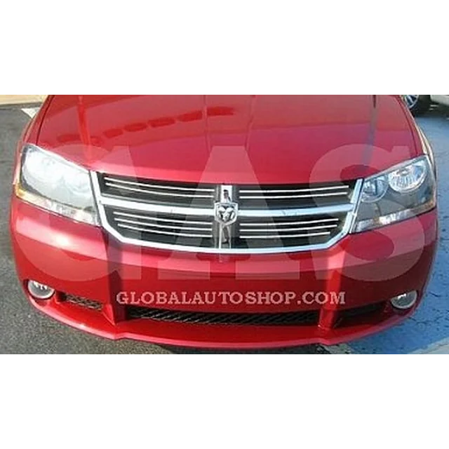 Dodge Avenger - Chrome Strips Grill Chrome Dummy Bumper Tuning