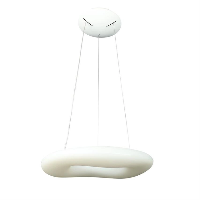 LED pendant lamp white round 46cm 32W dimmable, light color control with remote control Designer Series Pendant-Color Changing VT-7460 3958 V-TAC