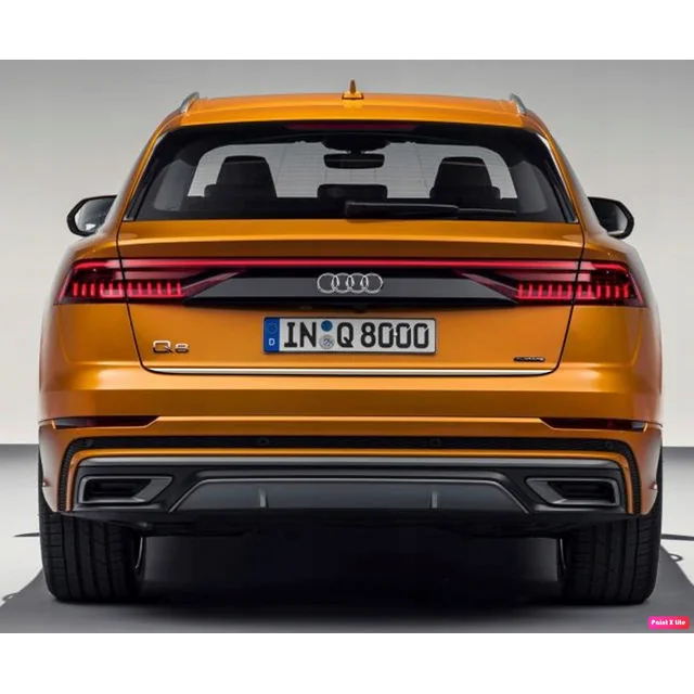 Audi Q8 - CHROME strip Chrome-plated on the hatch