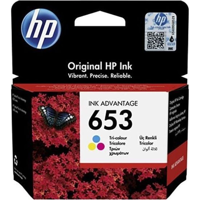 HP Ink No. 653 Tri-color 3YM74AE inkjet cartridge