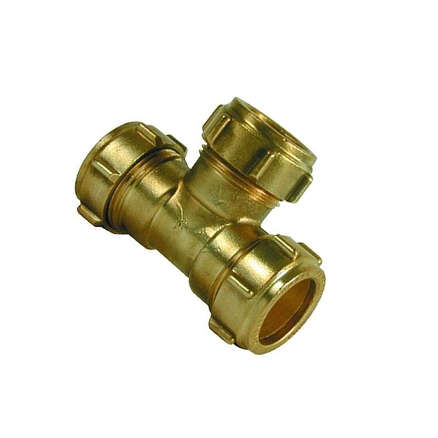 8mm Conex twisted tee for copper pipes