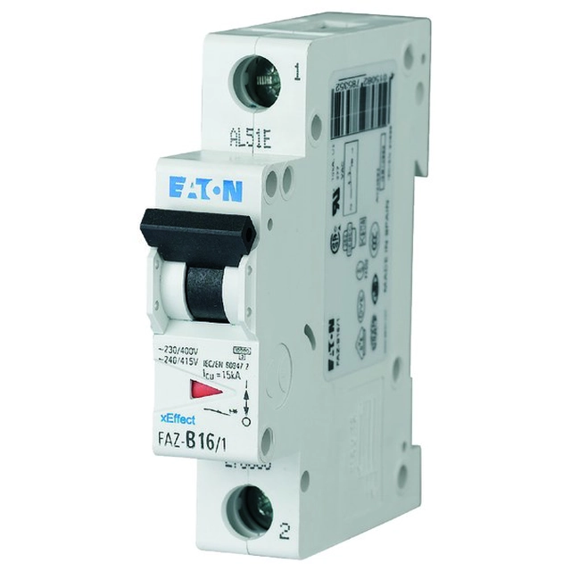 Series circuit breaker 15kA 1-biegunowy FAZ-C32/1