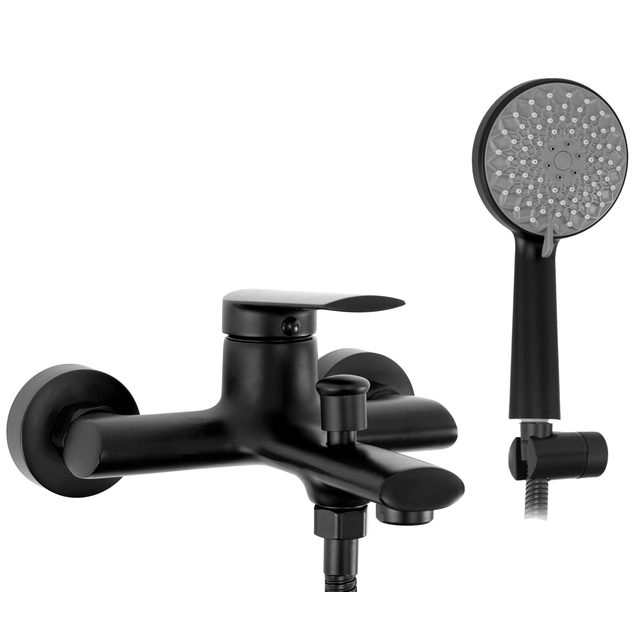 Rea Buzz bathroom mixer black