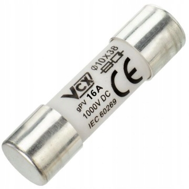 Solar fuse link VCX 10x38 16A DC