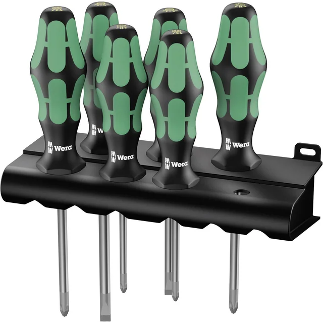 Wera screwdriver set Kraftform Plus Lasertip (05105622001), 6 pcs.