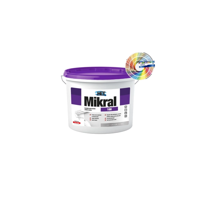 Het Mikral 100 - tinted - 5 kg Package size: 5 kg, Shade: N-183-5