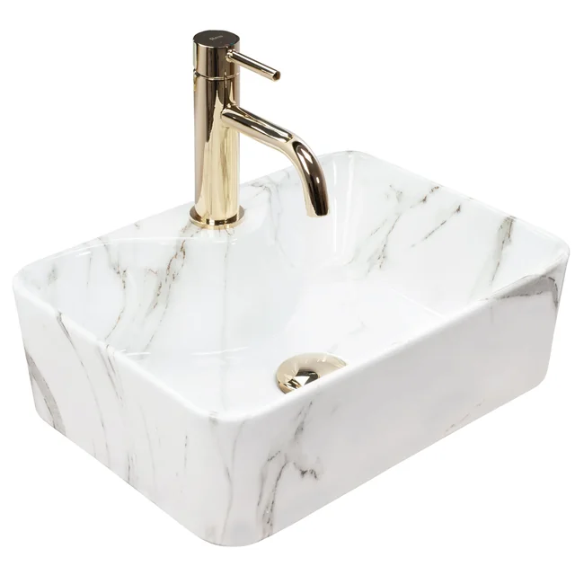 REA Kelly Mini Aiax Shiny countertop washbasin