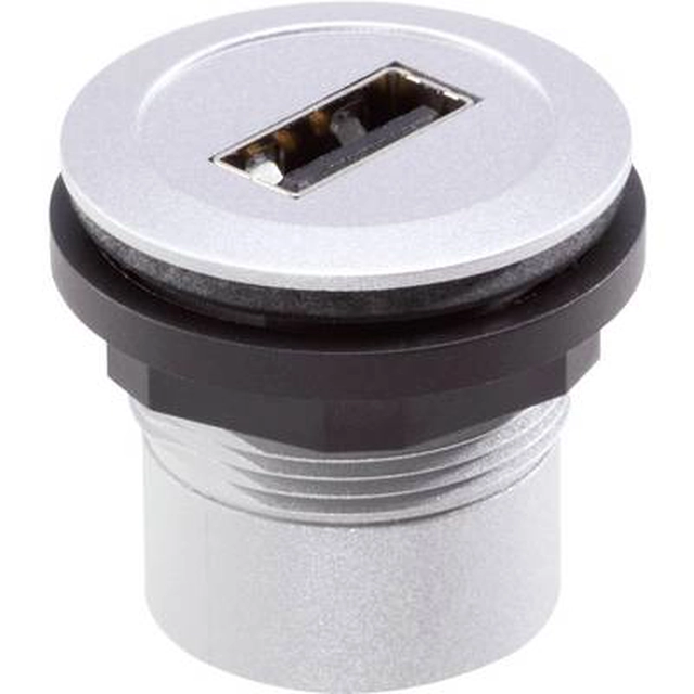 Schlegel built-in USB socket 2.0, metal, RRJ_USB_AA