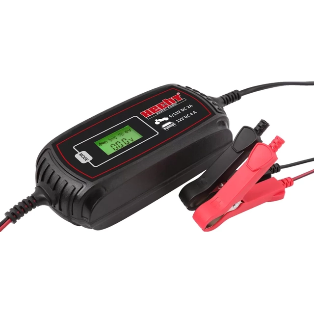 HECHT 2018 CAR CHARGER BATTERY CHARGER 6V - 12V - OFFICIAL DISTRIBUTOR - AUTHORIZED HECHT DEALER - EWIMAX