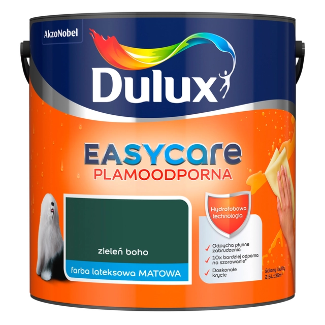 Dulux EasyCare Stain resistant 2.5 L boho green