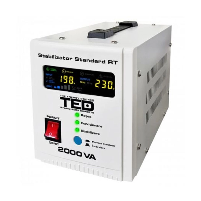 Maximum network stabilizer 2000VA-AVR RT Series TED000125