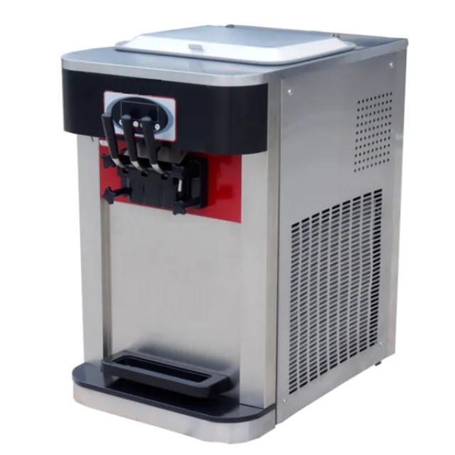 Italian ice cream machine RQMG723 | 2 flavors +mix | adjustable | night cooling | 2x7 l