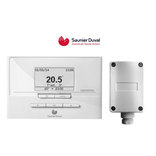 Saunier Duval MiPro Weather system regulator, wired, weekly code: 0020218373