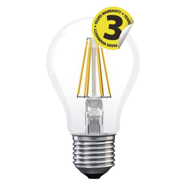 Emos LED bulb Filament A60 7W E27 neutral white Z74271 - Emos LED bulb Filament A60 A ++ 8W E27 neutral white