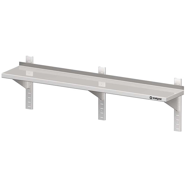 Hanging shelf, adjustable, single 1500x300x400 mm