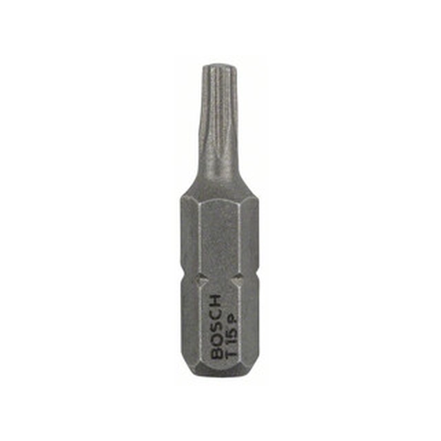 Bosch 25 mm | T15 | 1/4 inch torx drive bit 25 pcs