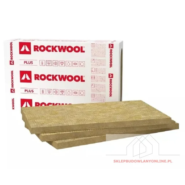 Steprock Plus 50mm rock wool, lambda 0.036 W/mK, package = 2.4 m2 ROCKWOOL