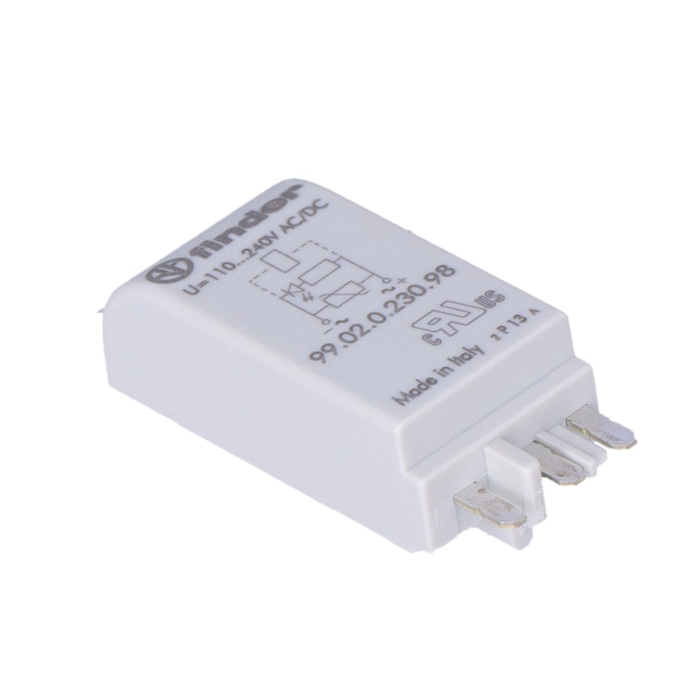 99.02.0.230.98 EMC-modul, grøn LED + varistor 110-240VAC/DC