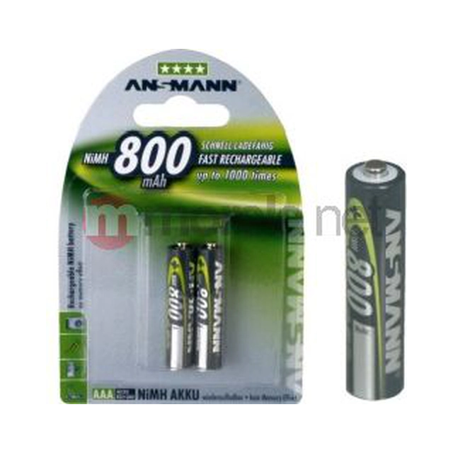 Panasonic AAA battery / R03 800mAh 2 pcs.