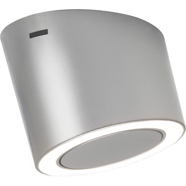 UNIKA D-Motion base lamp, stainless steel effect