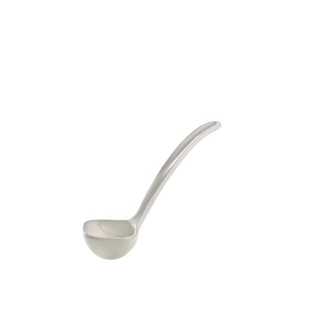 Black melamine sauce ladle