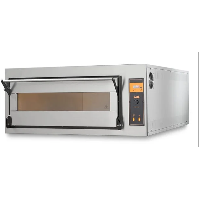 Electric modular chamotte bakery oven with a raised chamber 2x600x400 | BAKE D4H (TRD4H)