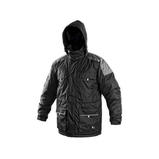 FREMONT jacket, winter, men's, black-gray, sizeL b1 / 10 - CN-1210-005-810-94