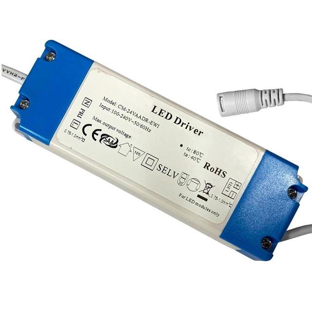 LEDsviti Power supply for the LED panel 36W IP20 internal (90014)